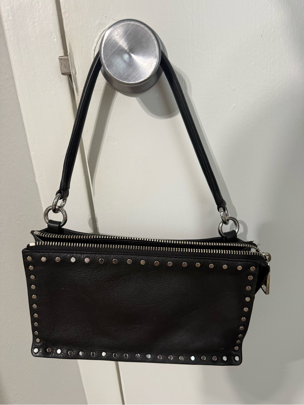 Rebecca Minkoff Leather Purse with Studs - Picture 7 of 7